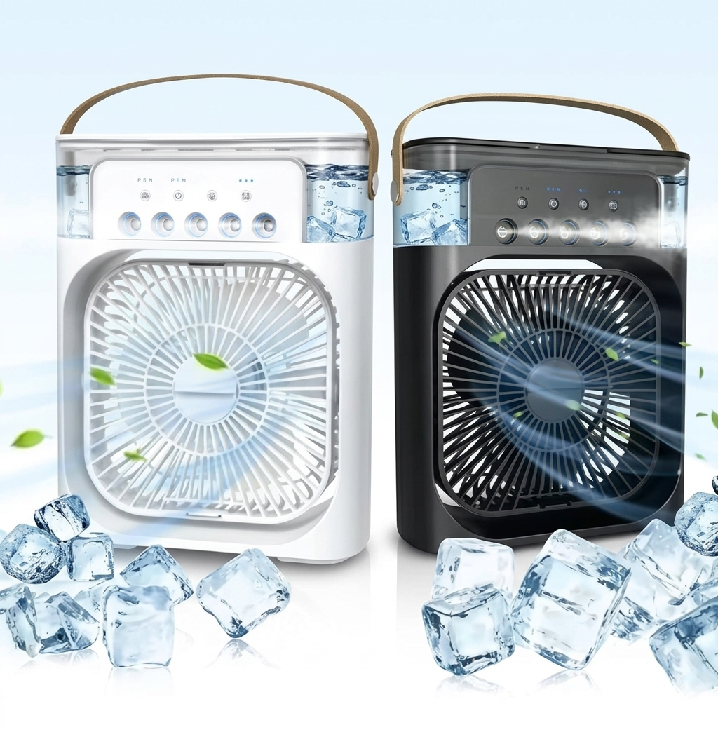 ❄️ VentiBrume 3 en 1 — Ton air frais, partout avec toi
