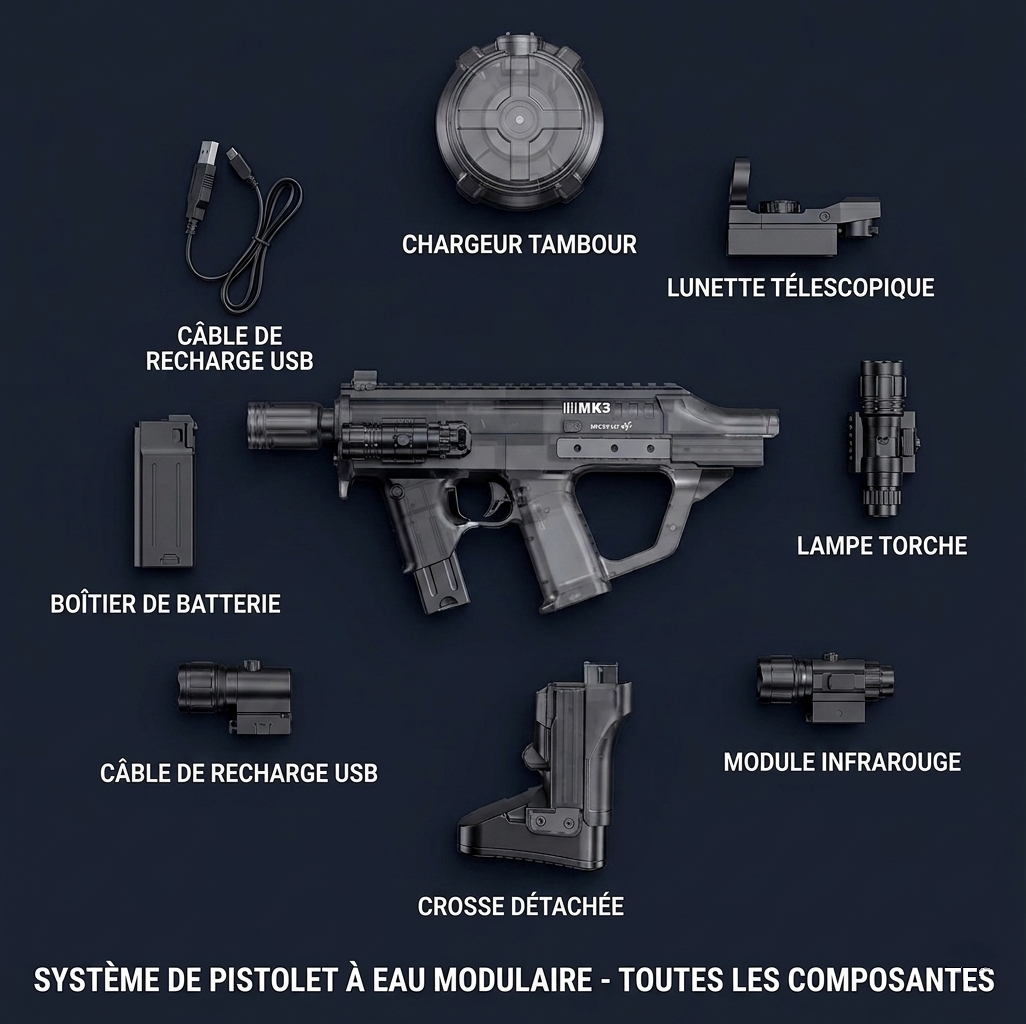 ⚡ Le Splash Blaster — Parce que l'Été se Vit à Fond
